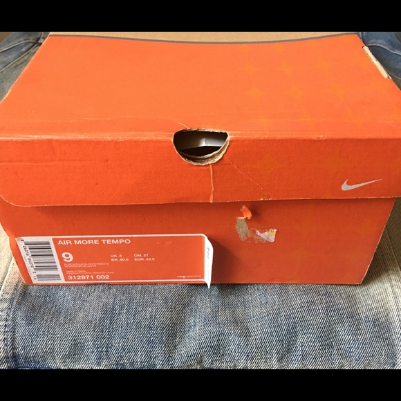 2006 Dead Stock Nike Air More Tempo: Size 9 - Picture 7 of 7